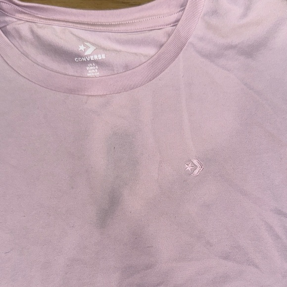 Converse Womens’ Light Lavender Short Sleeve Tee - Picture 2 of 3